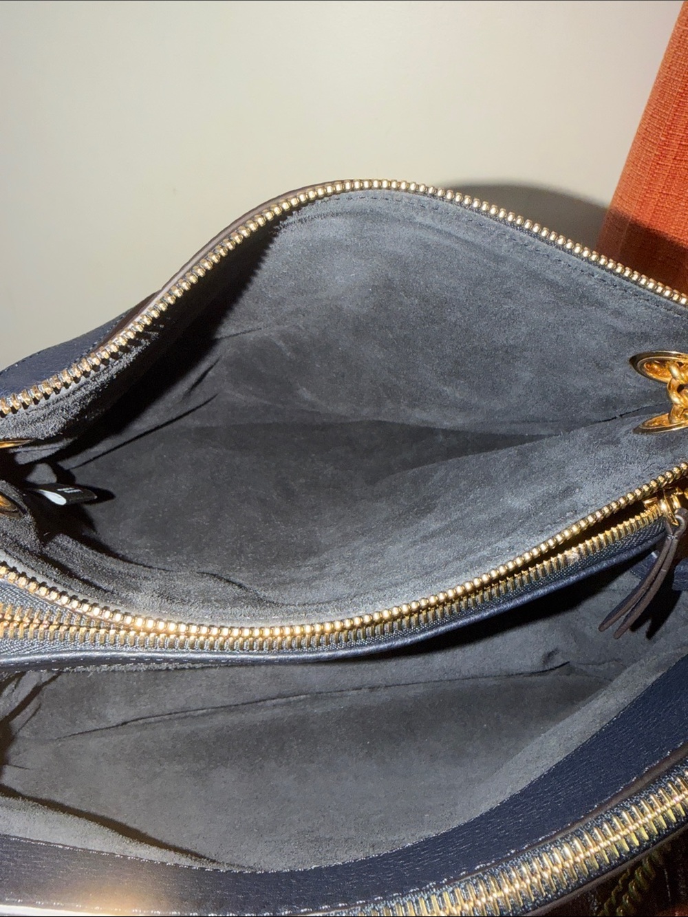 ‼️Authentic Mulberry Winsley Blue Leather Shoulder Bag Crossbody Bag - Picture 11 of 14